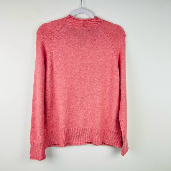 NEW J. Crew Light Pink Mock Neck Sweater Alpaca Merino Size Small - Picture 7 of 7